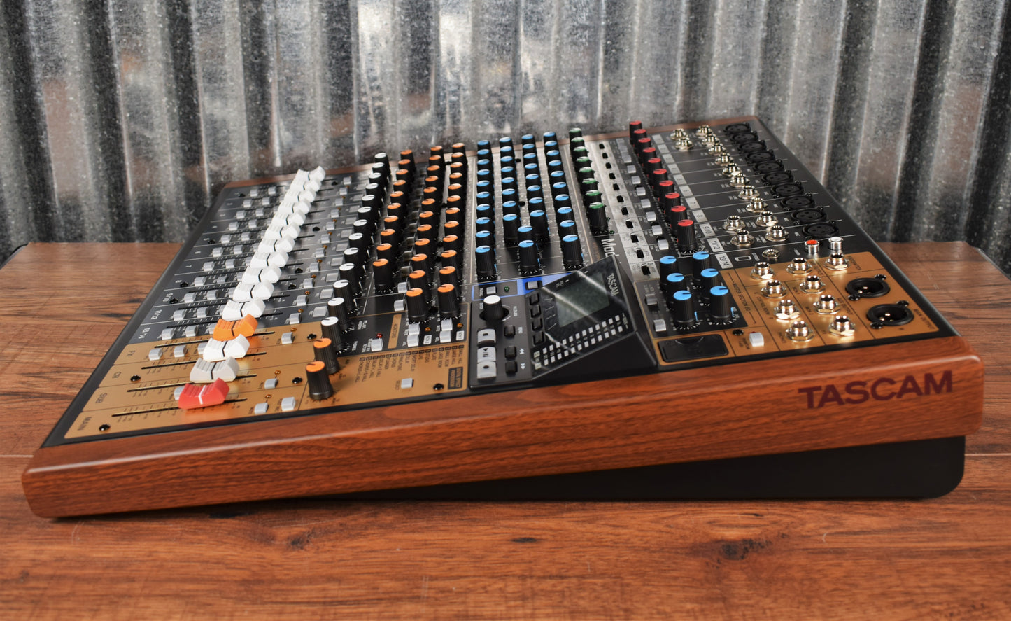 Tascam Model 16 Mixer USB Audio Interface Recorder Controller B Stock