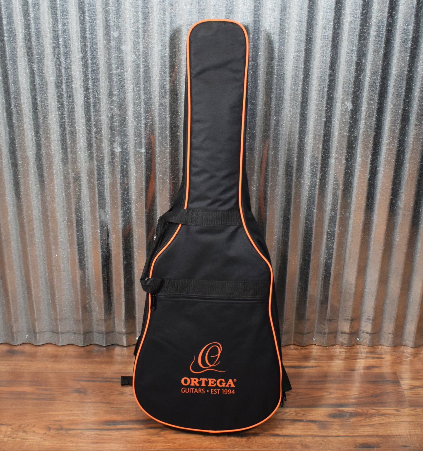 Ortega RGA-ORG Gaucho Acoustic Nylon String Parlor Orange Guitar & Bag #0039