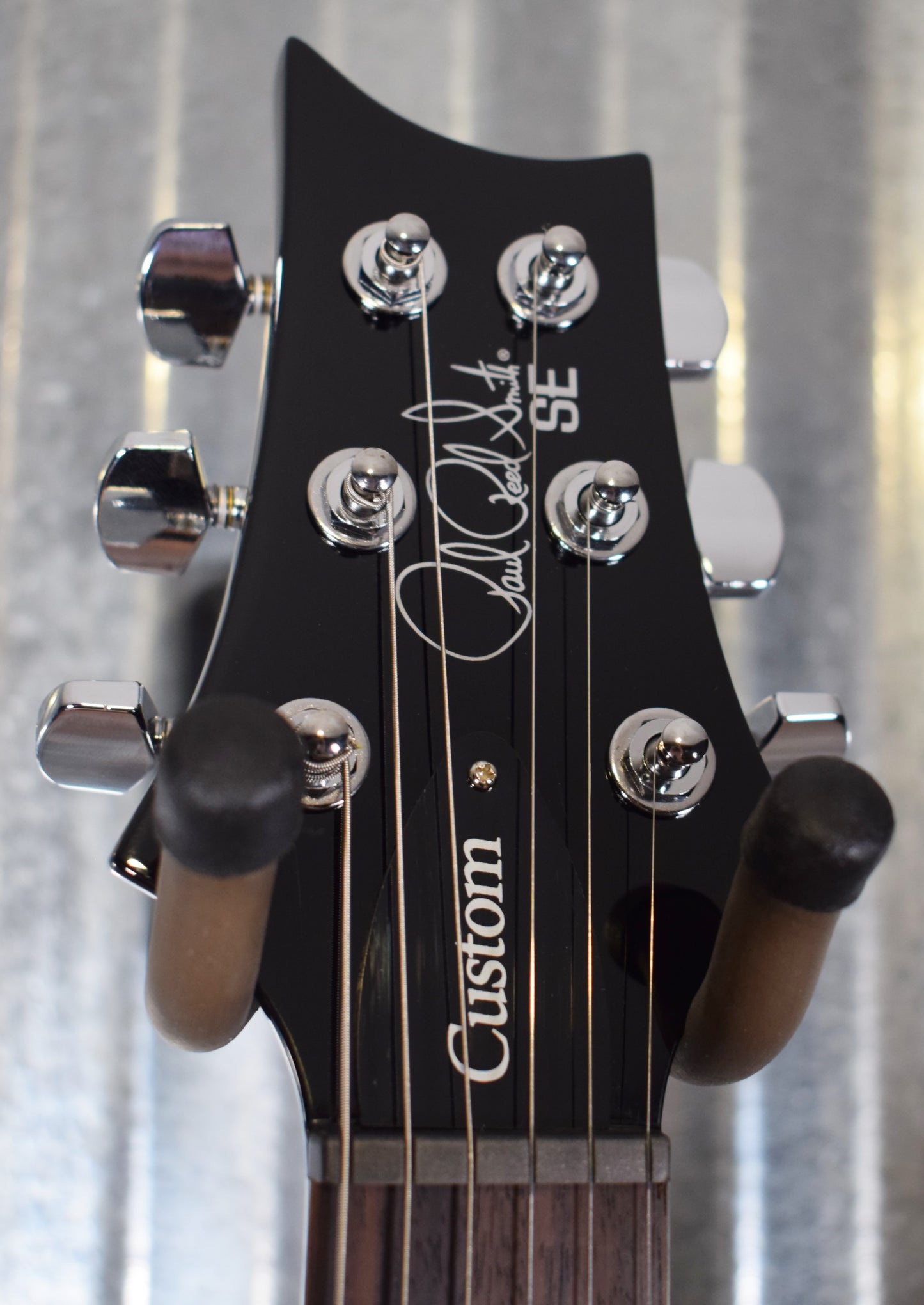PRS Paul Reed Smith SE Custom 24 Charcoal Burst Guitar & Bag Blem #9591