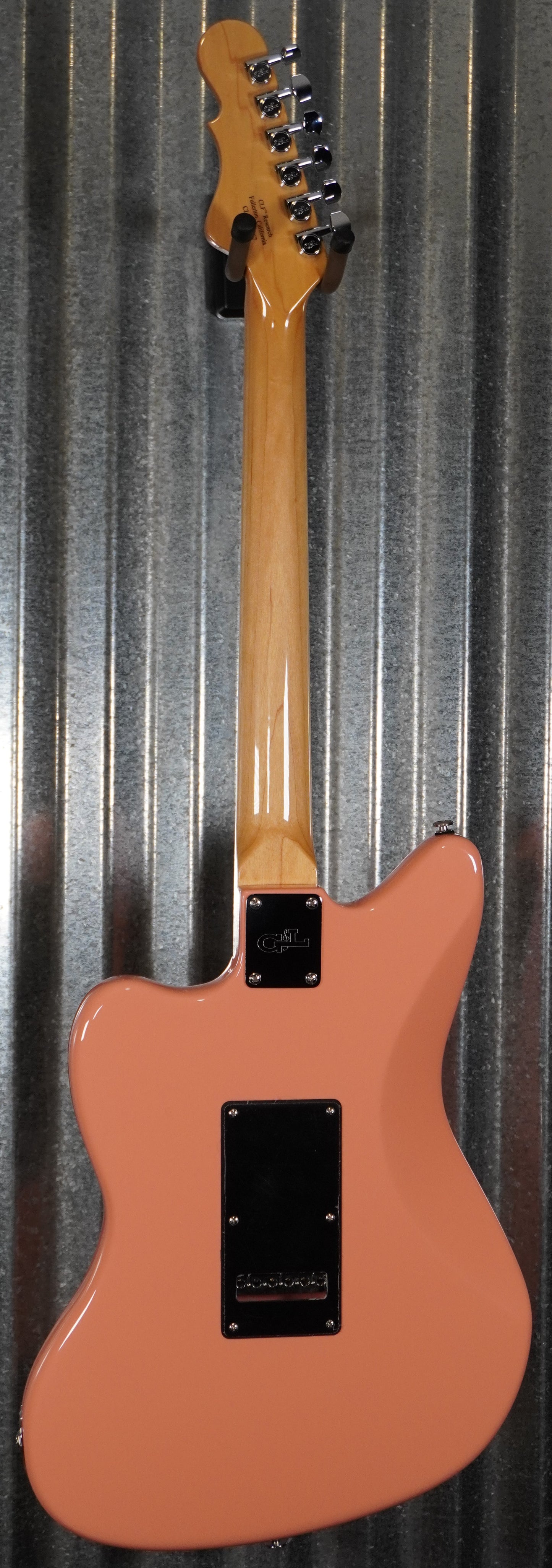 G&L USA CLF Doheny V12 Sunset Coral Rosewood Satin Neck Guitar & Case #6167