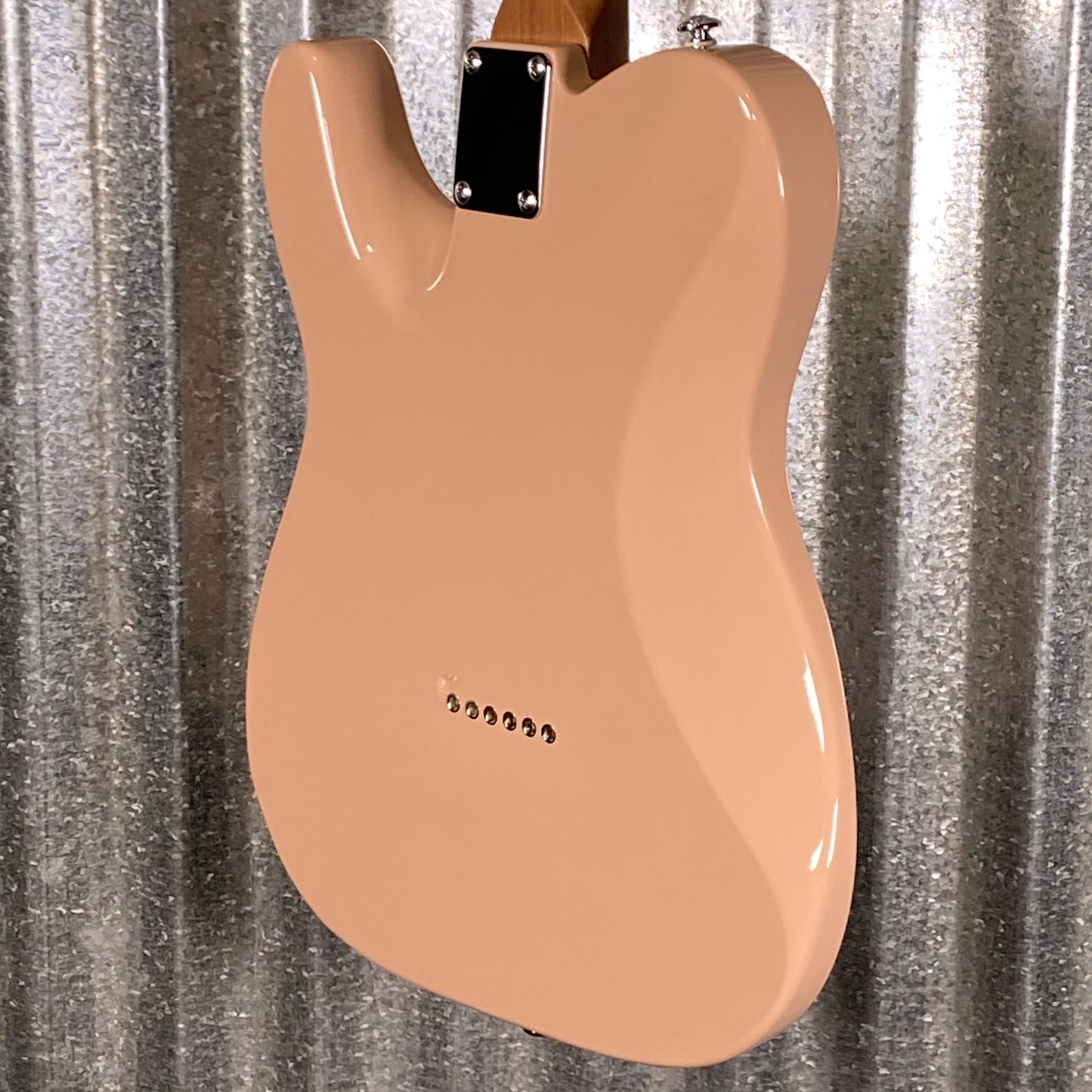 Musi Virgo Classic Telecaster Shell Pink Guitar #0173 Used