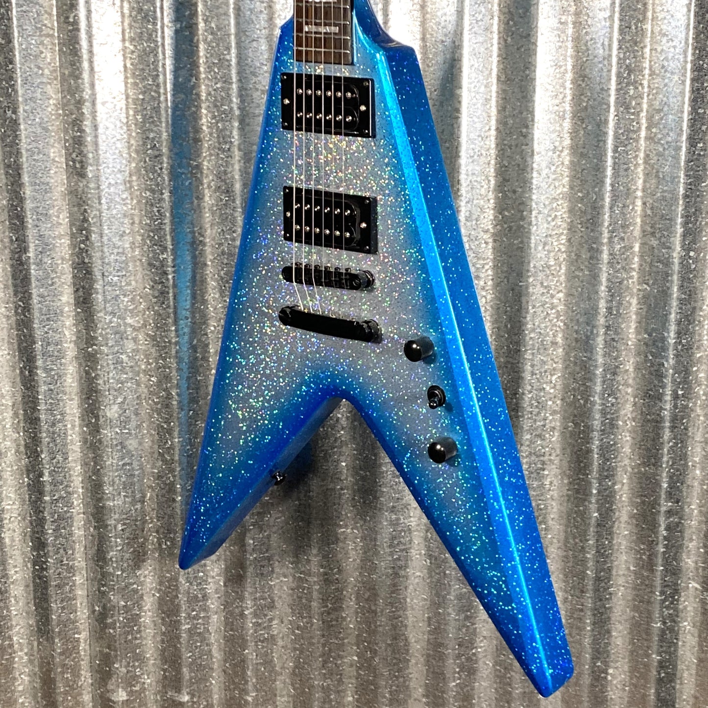 Westcreek Cerberus V Stardust Blue Guitar #0165 Used