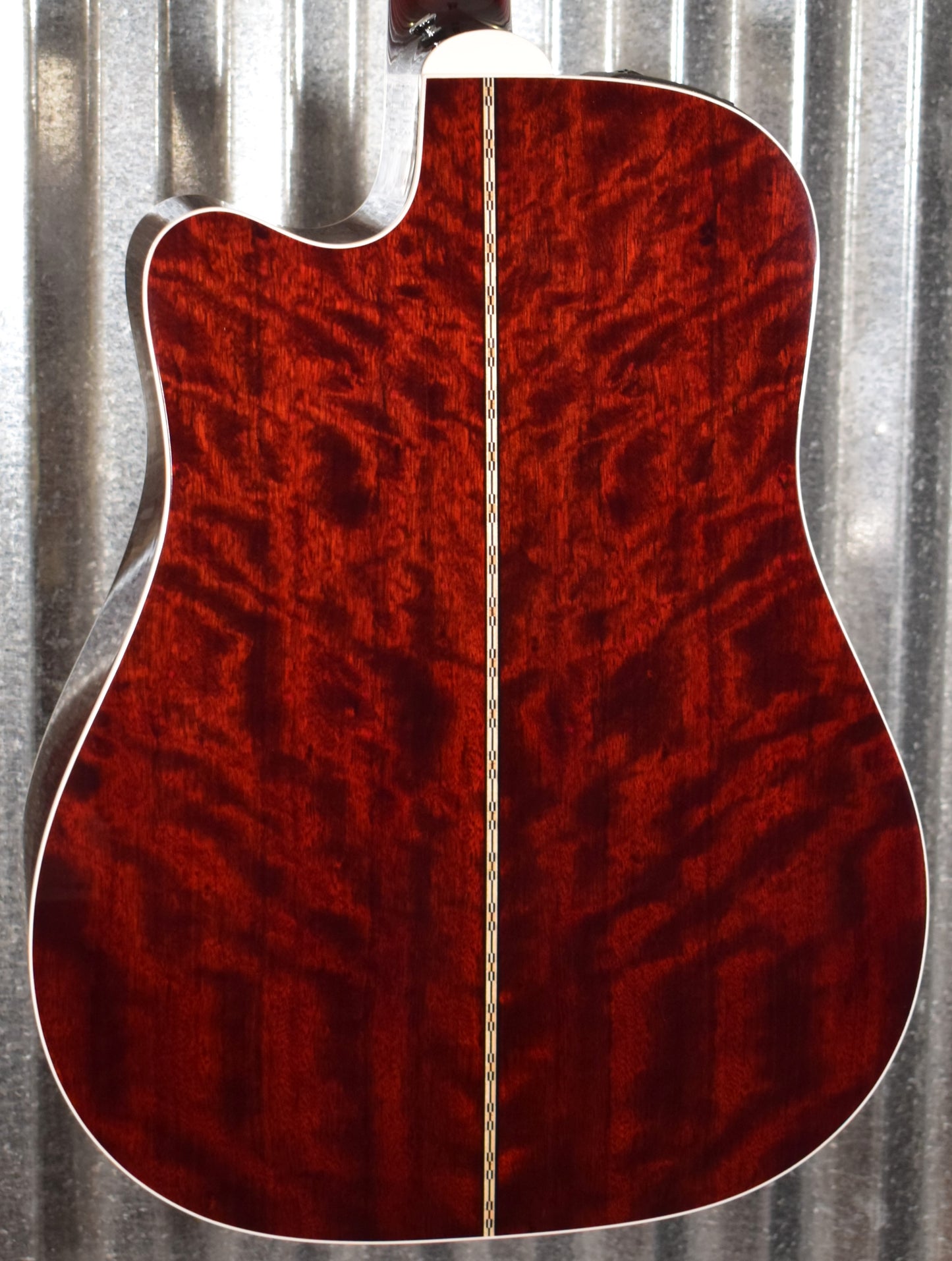 Takamine JJ325SRC-12 String John Jorgenson Gloss Red Acoustic Electric Guitar & Case #0218