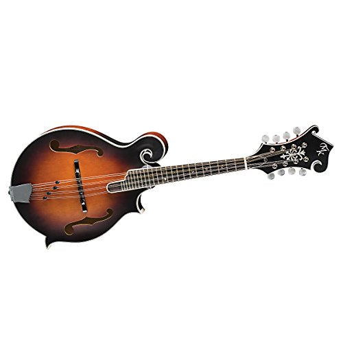 Michael Kelly Legacy Flame Top Tobacco Burst Electric Mandolin MKLFSETBS #0123