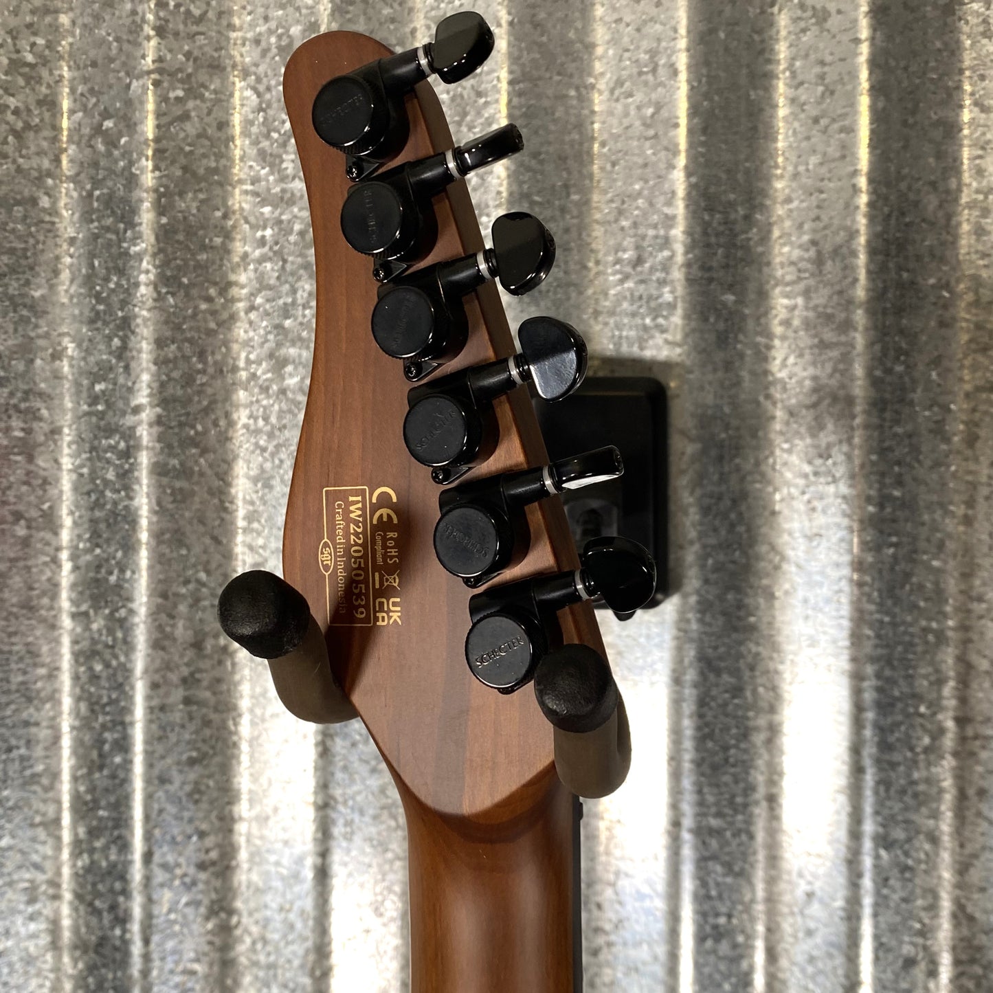 Schecter Traditional Pro Roasted Neck Trans Purple Burst Guitar #0539