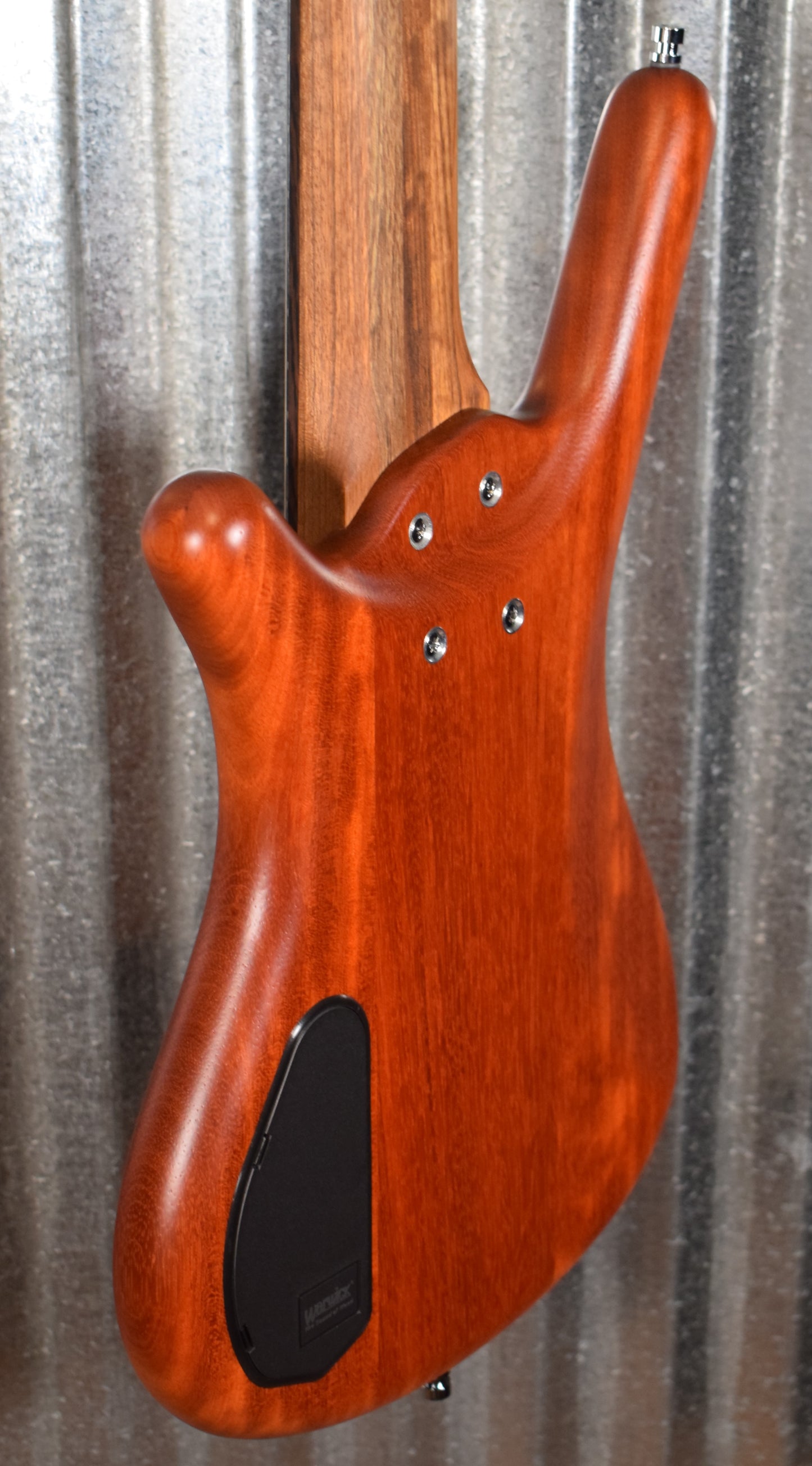 Warwick German Pro Series Corvette 6 String Active Bass Bubinga & Bag #9721