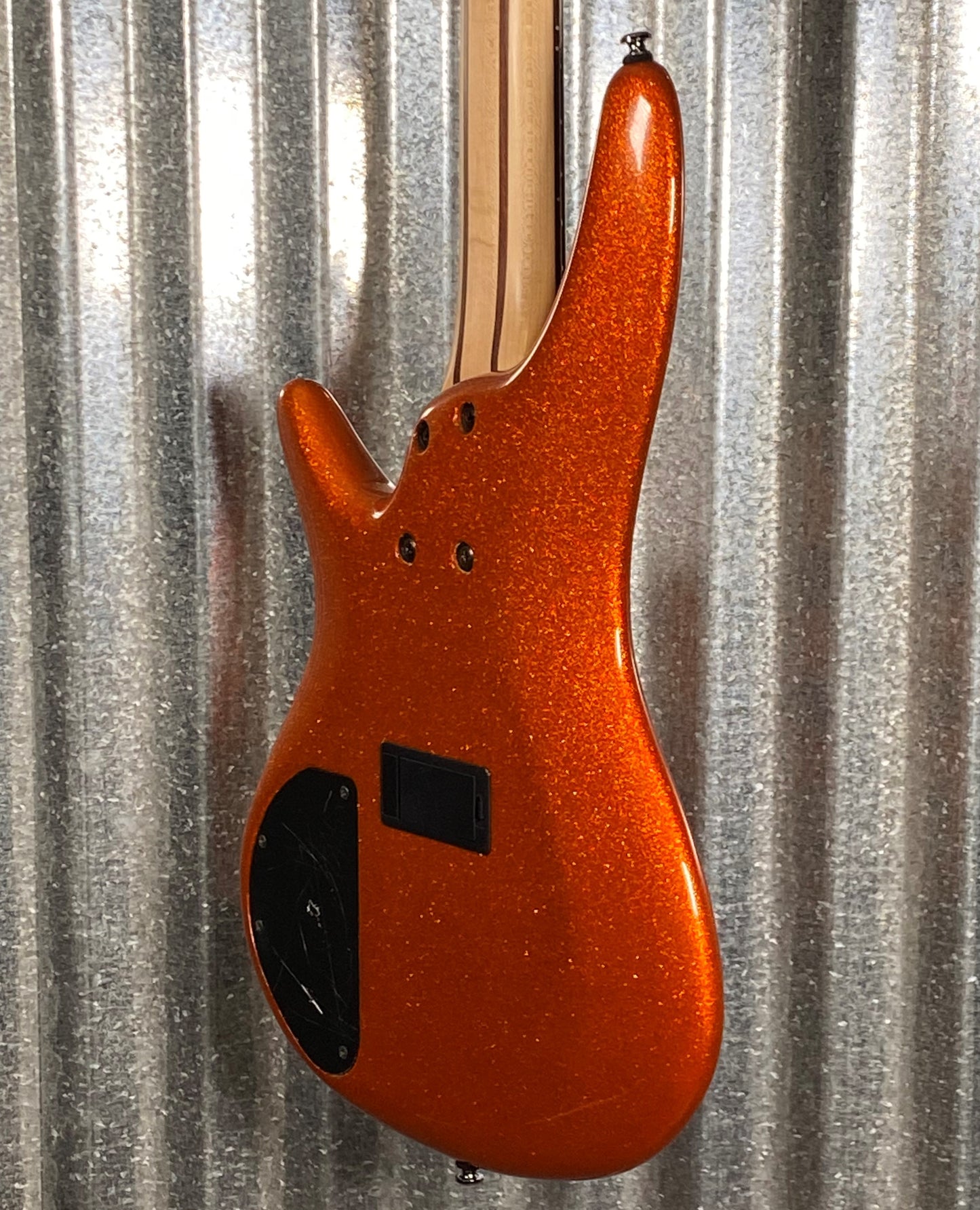Ibanez SR305 Orange Metallic 5 String Active Bass #2104 Used