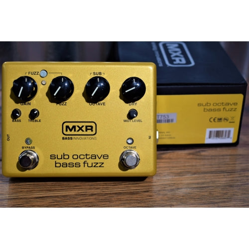 Dunlop MXR M287 Sub Octave Bass Fuzz Effect Pedal