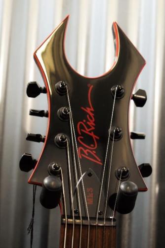 BC Rich MK3 Warbeast 7 Black Devil 7 String Electric Guitar & B.C. Gig Bag #030