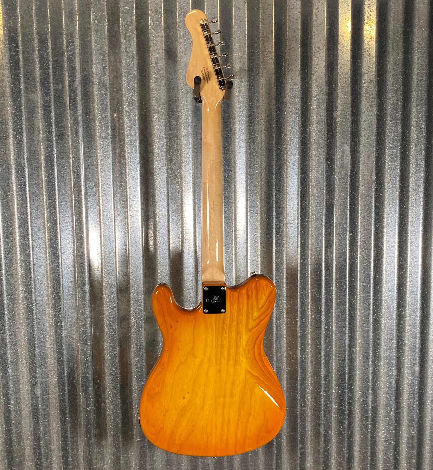 G&L USA CLF Research Espada HH Honeyburst Guitar & TKL Case #8087