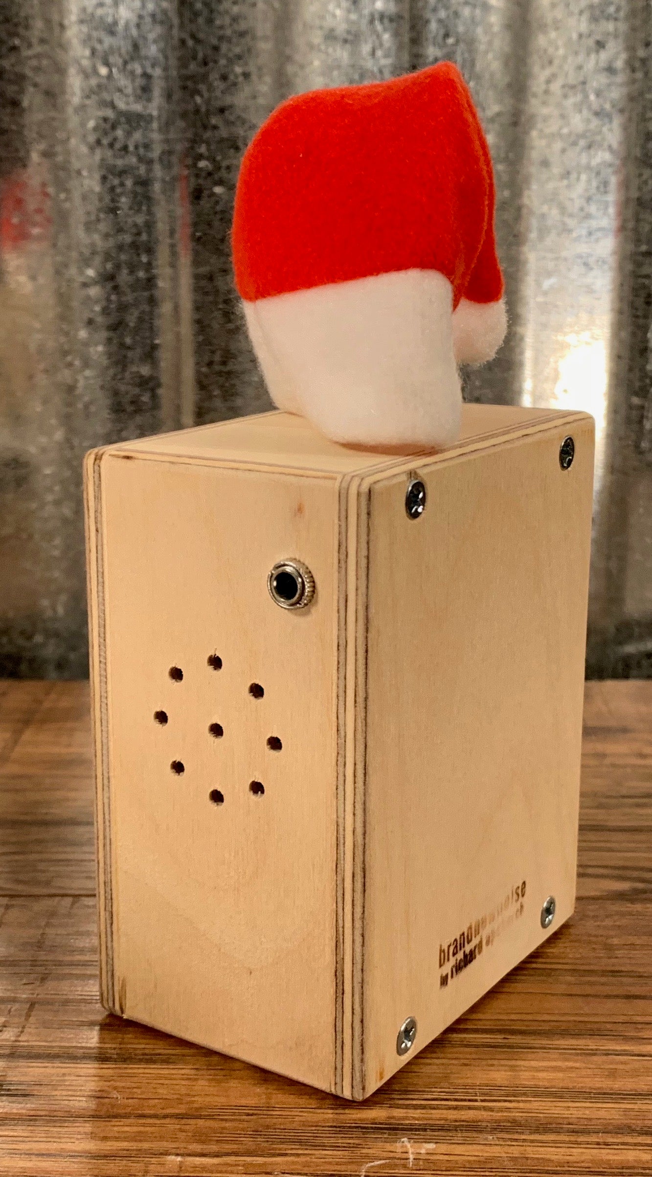 Brandnewnoise 8-Bit Santa Sound Sampler Recorder with Pitch Control Effect Box