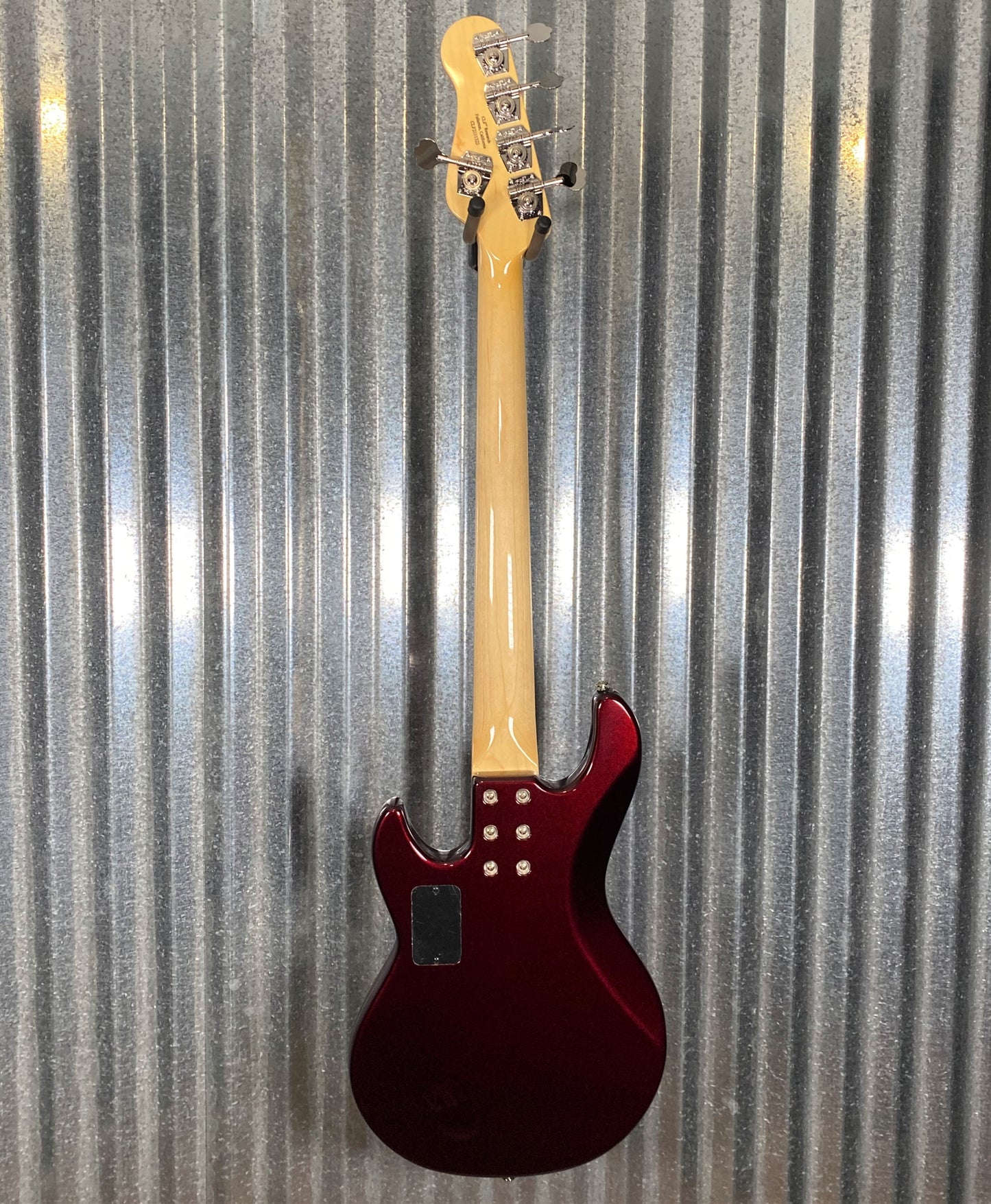 G&L USA CLF L-2500 S750 Ruby Red Metallic 5 String Bass & Case #1323