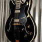 Hagstrom VIK67-G-BLK 67' Viking II Semi Hollow Black Gloss Guitar #0070