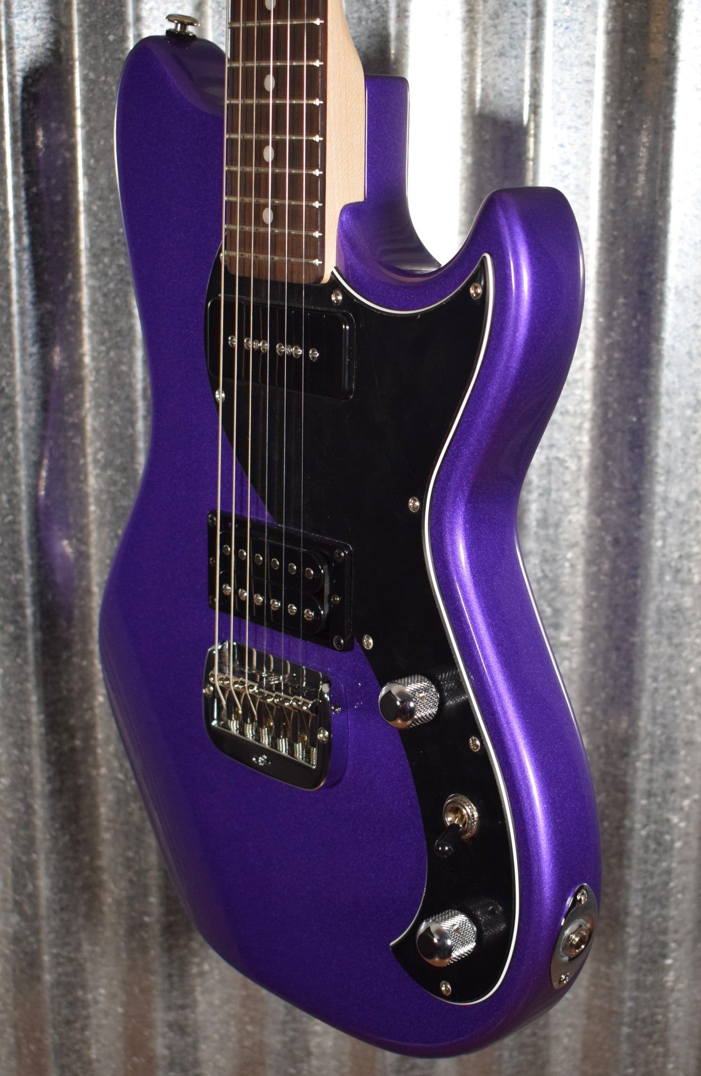 G&L USA Fallout Plum Crazy Rosewood Satin Neck Guitar & Case #6173