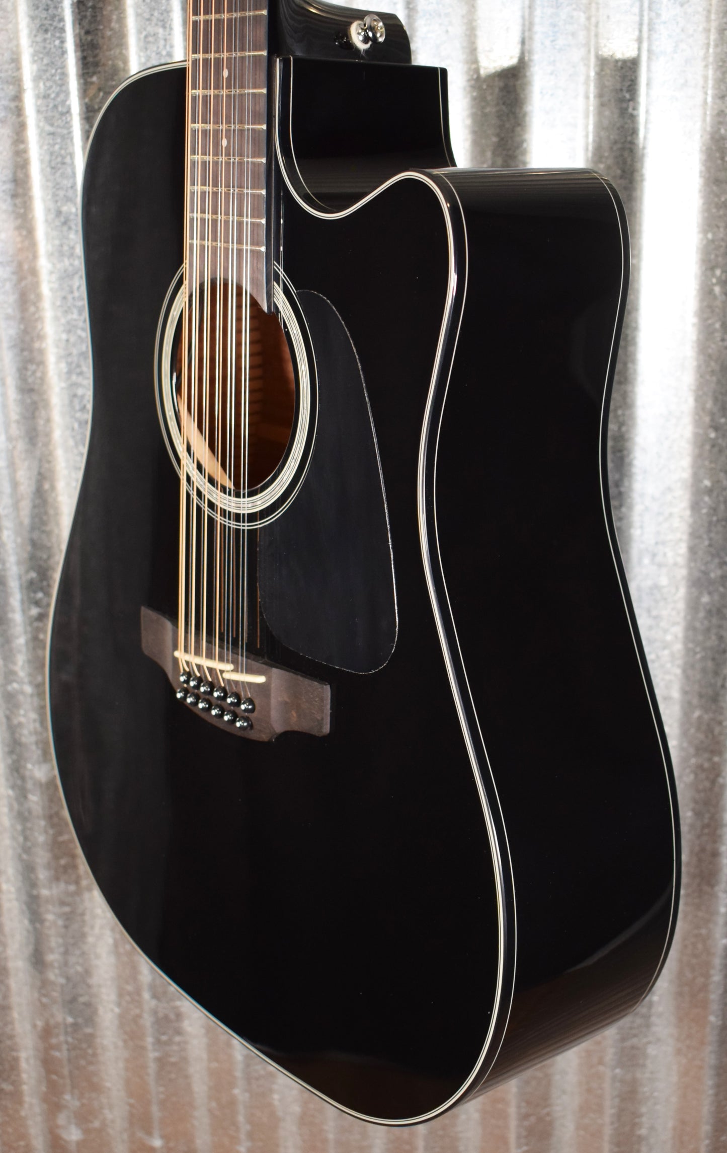 Takamine GD30CE-12 Black 12 String Acoustic Electric Guitar GD30CE12BLK #2927 Used