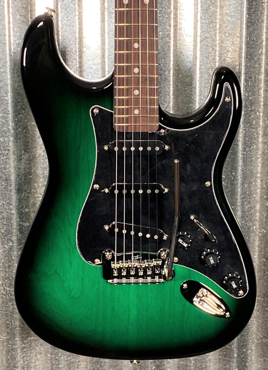 G&L USA Legacy Greenburst Guitar & Case #8024