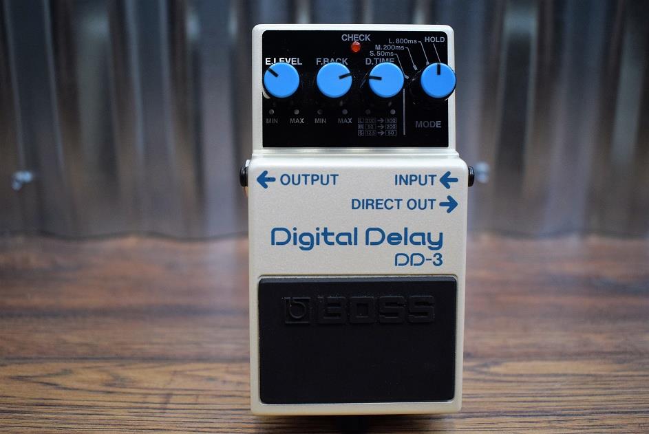 Boss DD-3 Digital Delay Guitar Effect Pedal & Visual Sound One Spot Power Supply