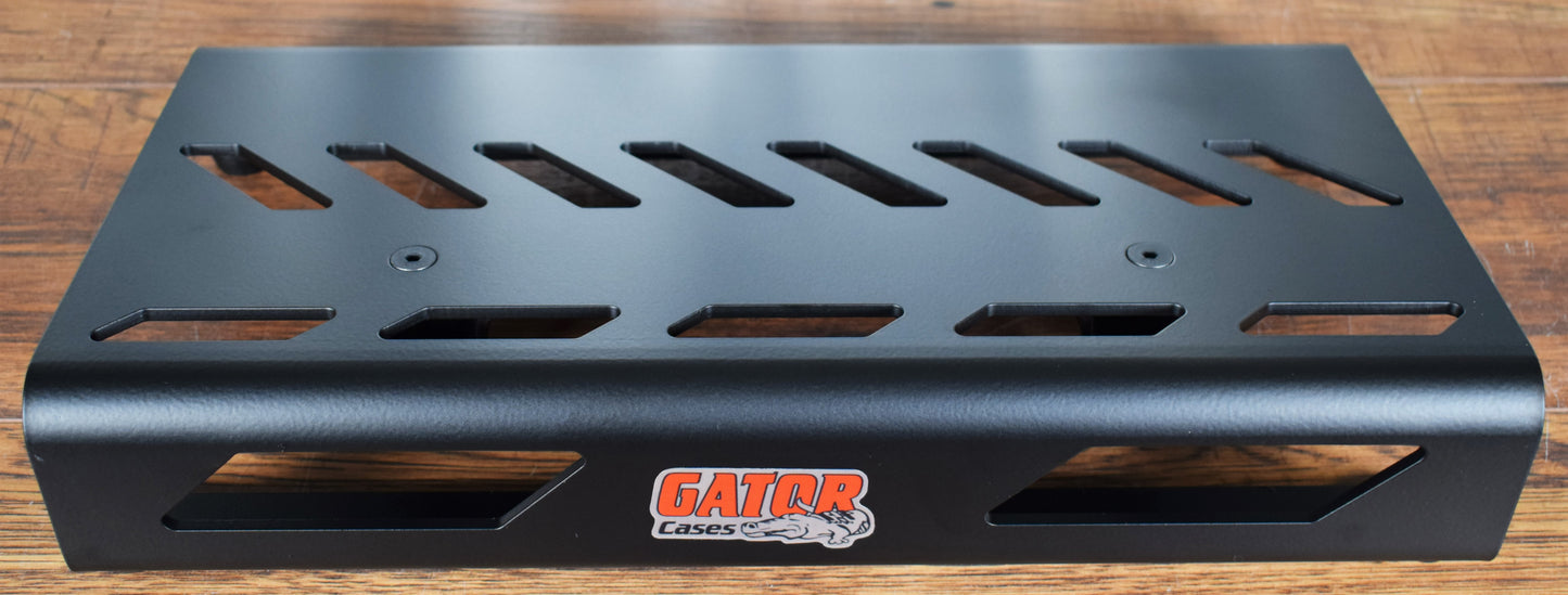 Gator GPB-LAK-1 Small Aluminum Guitar Effect Pedalboard & Bag Black