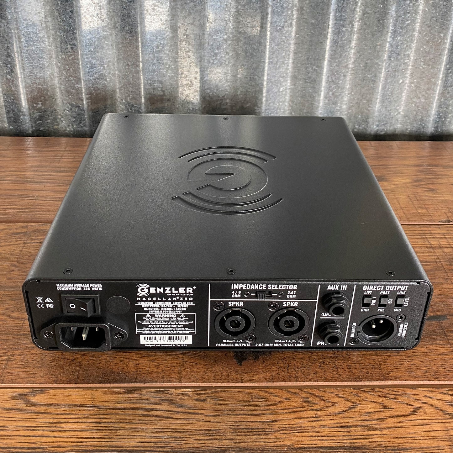Genzler MG350-BA10-COMBO-S2 Magellan MG-350 Bass Amplifier & BA10-2 S2 Cabinet + Cradle Bundle