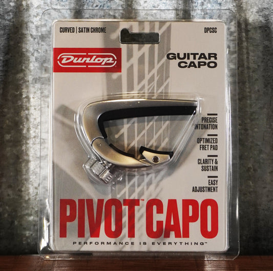 Dunlop DPCSC Pivot Capo Satin Chrome Guitar Capo