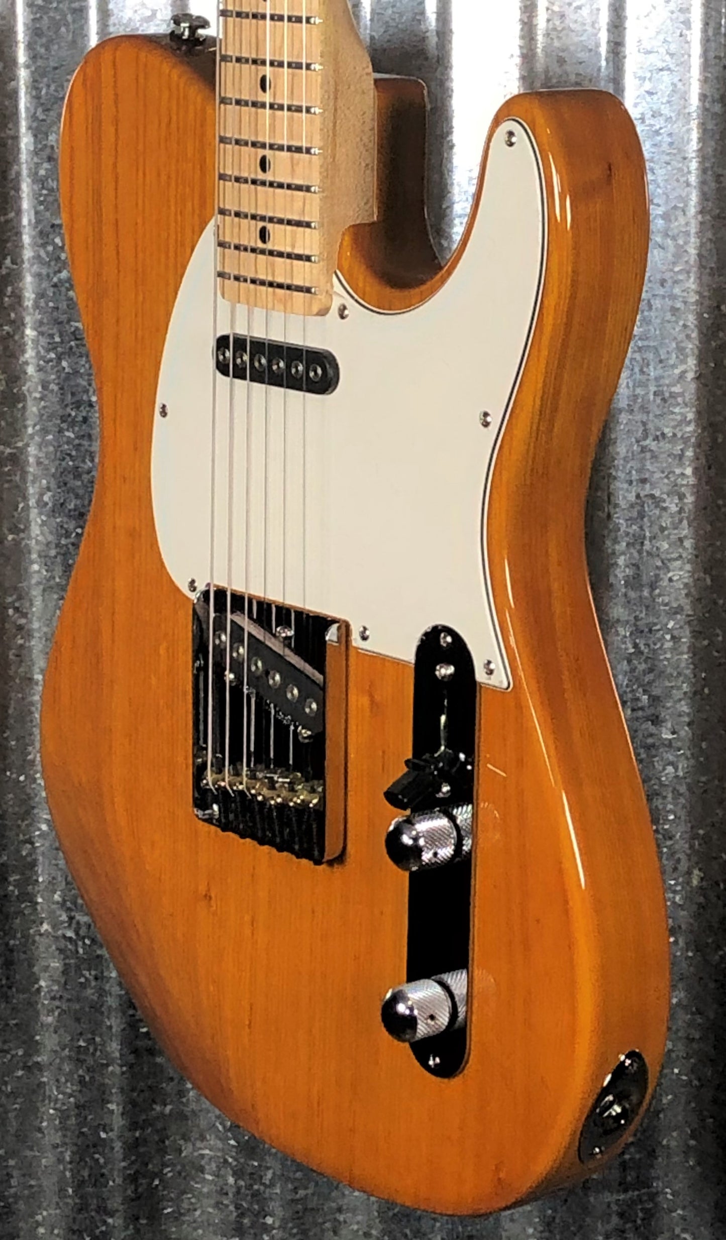 G&L USA ASAT Classic Honey Maple Satin Neck Guitar & Case #1064