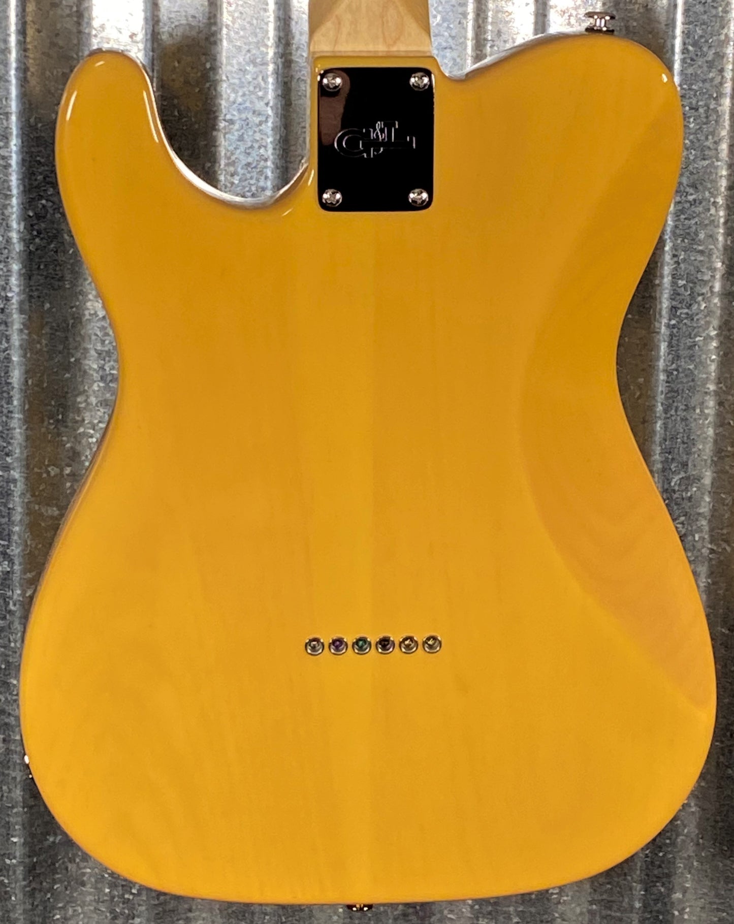 G&L USA ASAT Classic Butterscotch Blonde Pine Maple Satin Neck Guitar & Case #2026