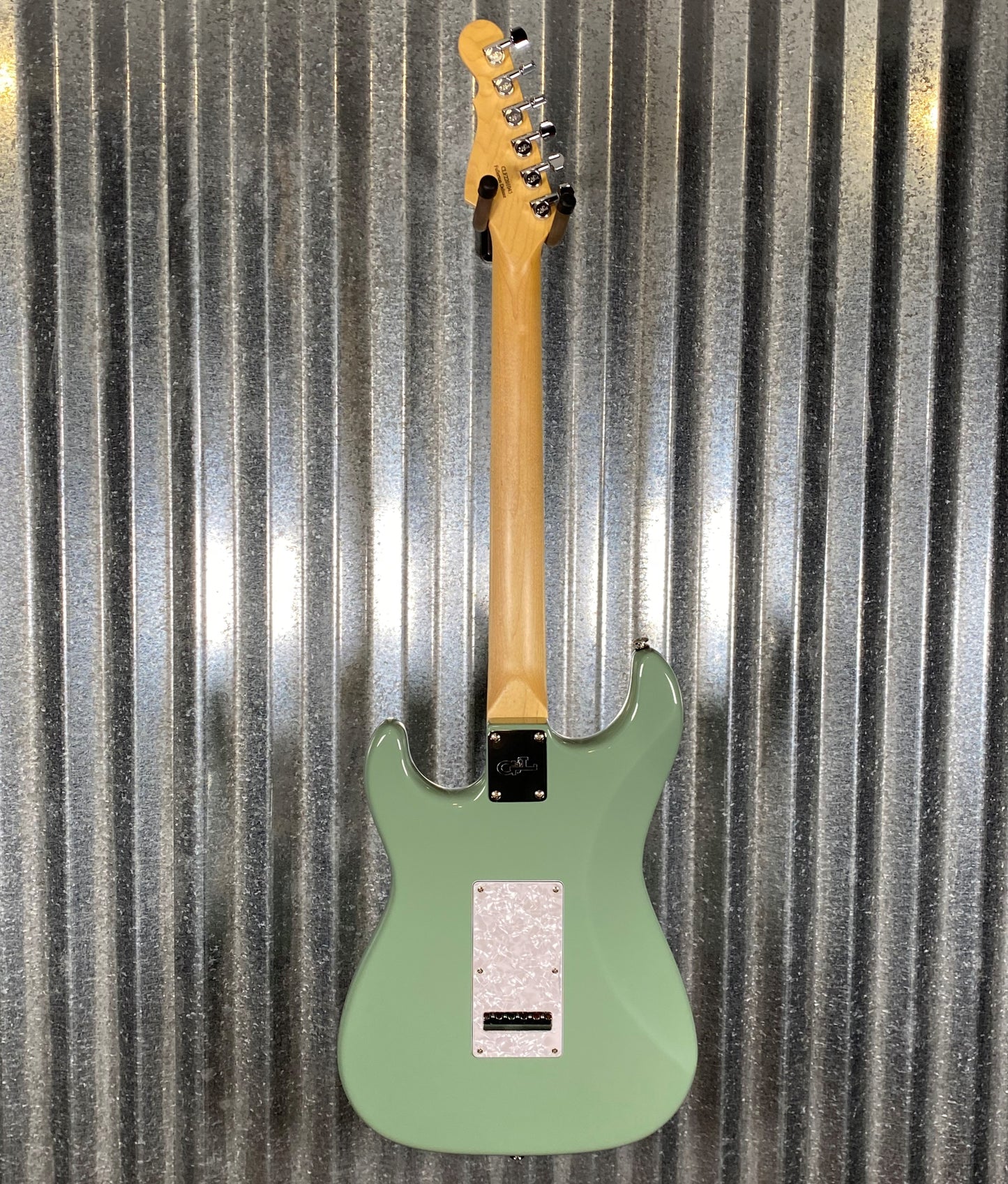 G&L USA 2022 Fullerton Deluxe Legacy HB Matcha Green Guitar & Bag #1045 Used