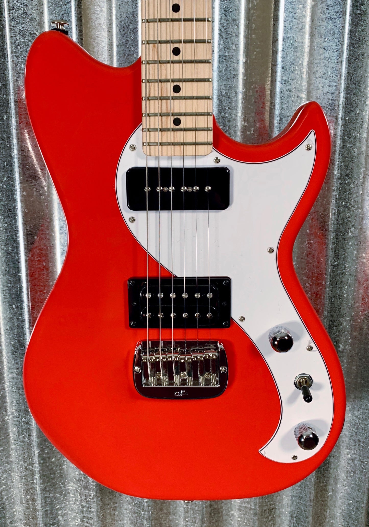 G&L USA Fullerton Custom Fallout Rally Red Guitar & Case 2018 #3217