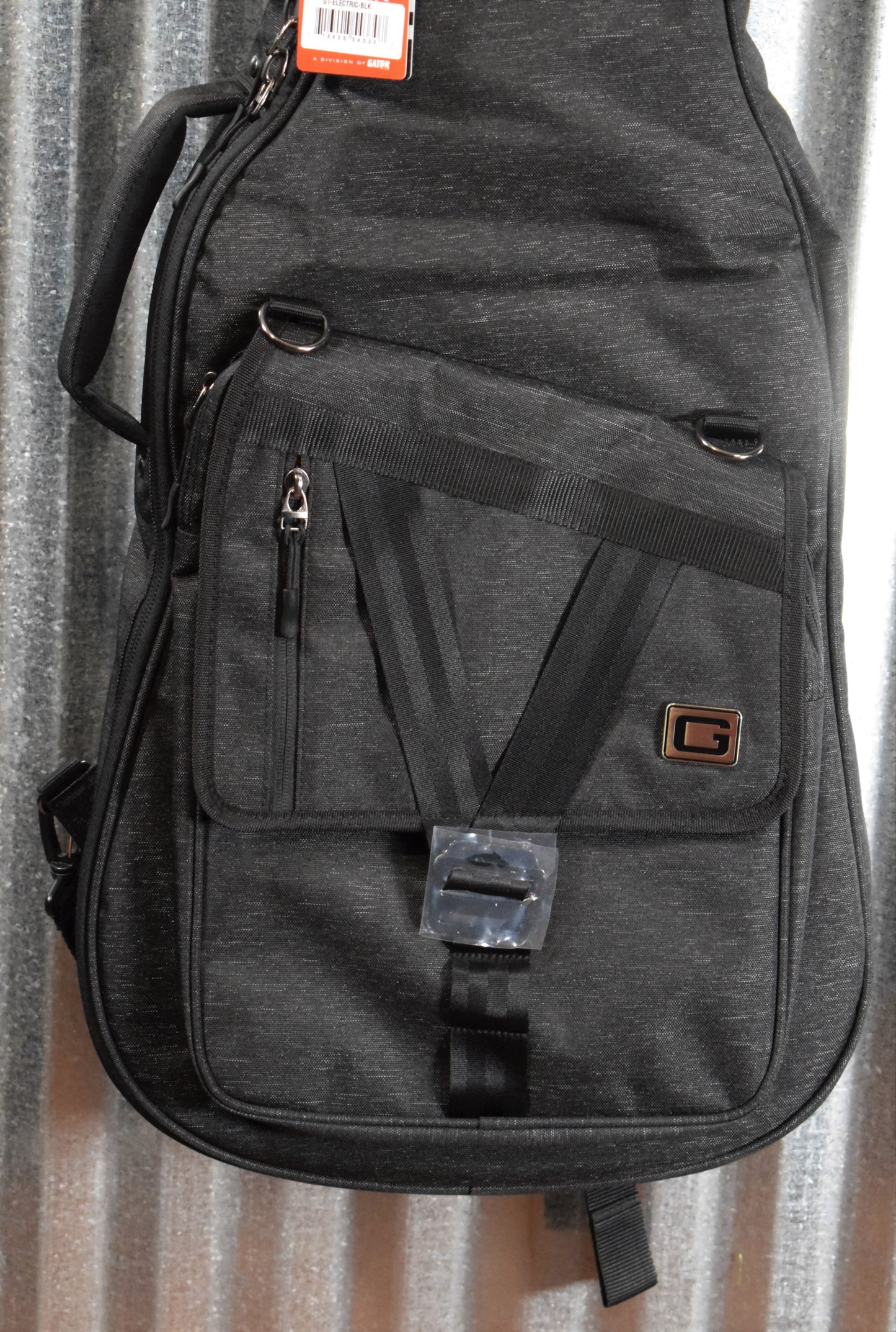 Gator Cases GT-ELECTRIC-BLK Transit Electric Guitar Gig Bag Charcoal