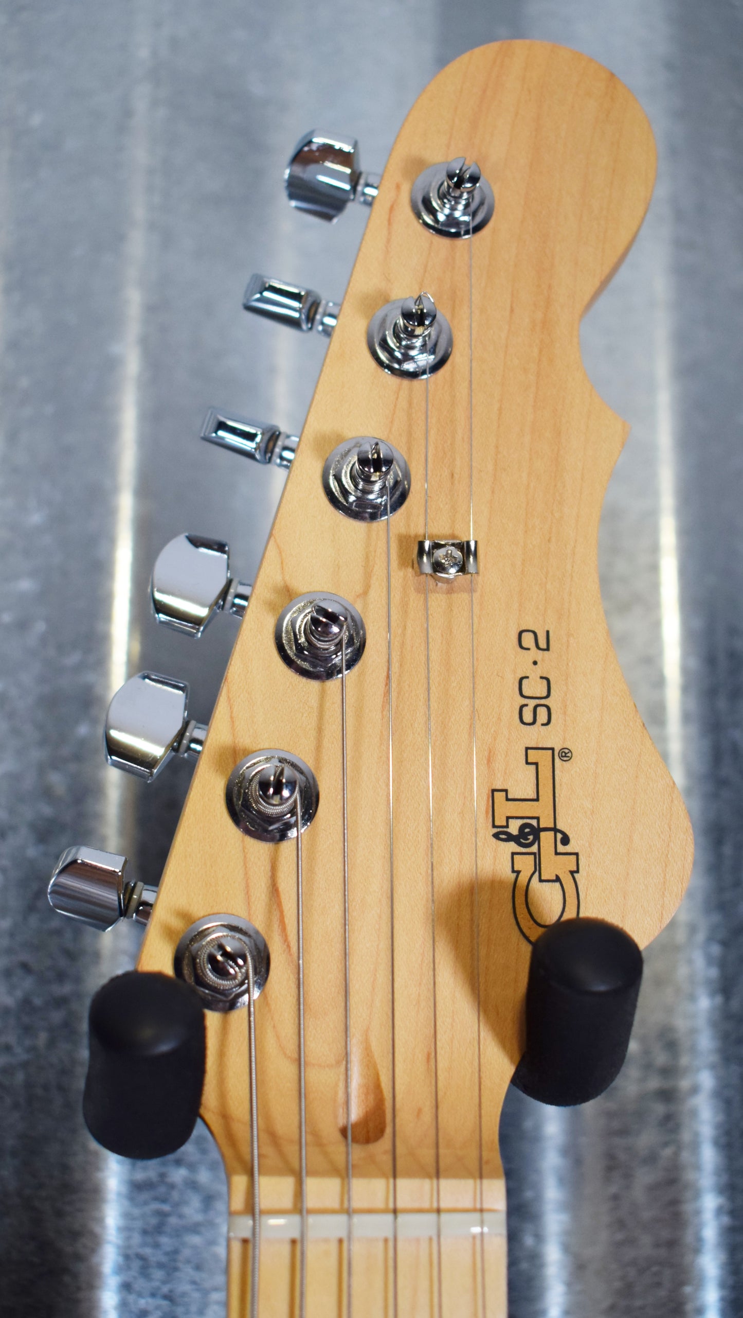 G&L USA SC-2 Himalayan Blue Guitar & Bag #6008