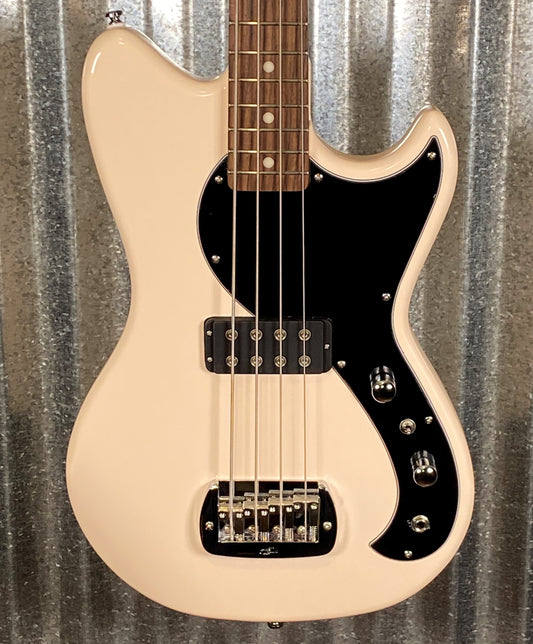 G&L Guitars Tribute Fallout Bass Short Scale 4 String Olympic White #4038