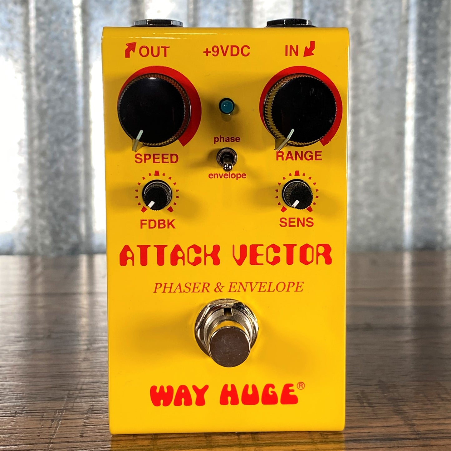 Dunlop Way Huge Smalls WM92 Attack Vector Phaser Envelope Filter Guitar Effect Pedal