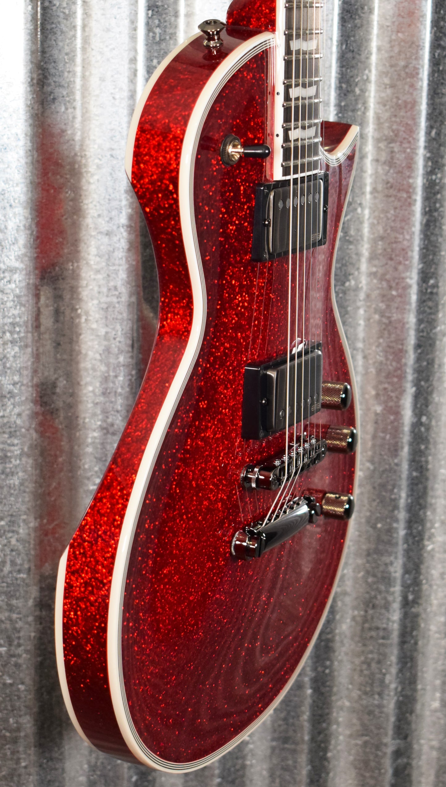 ESP E-II Eclipse DB Red Sparkle EMG Guitar & Case EIIECDBRSP Japan #ES7410203