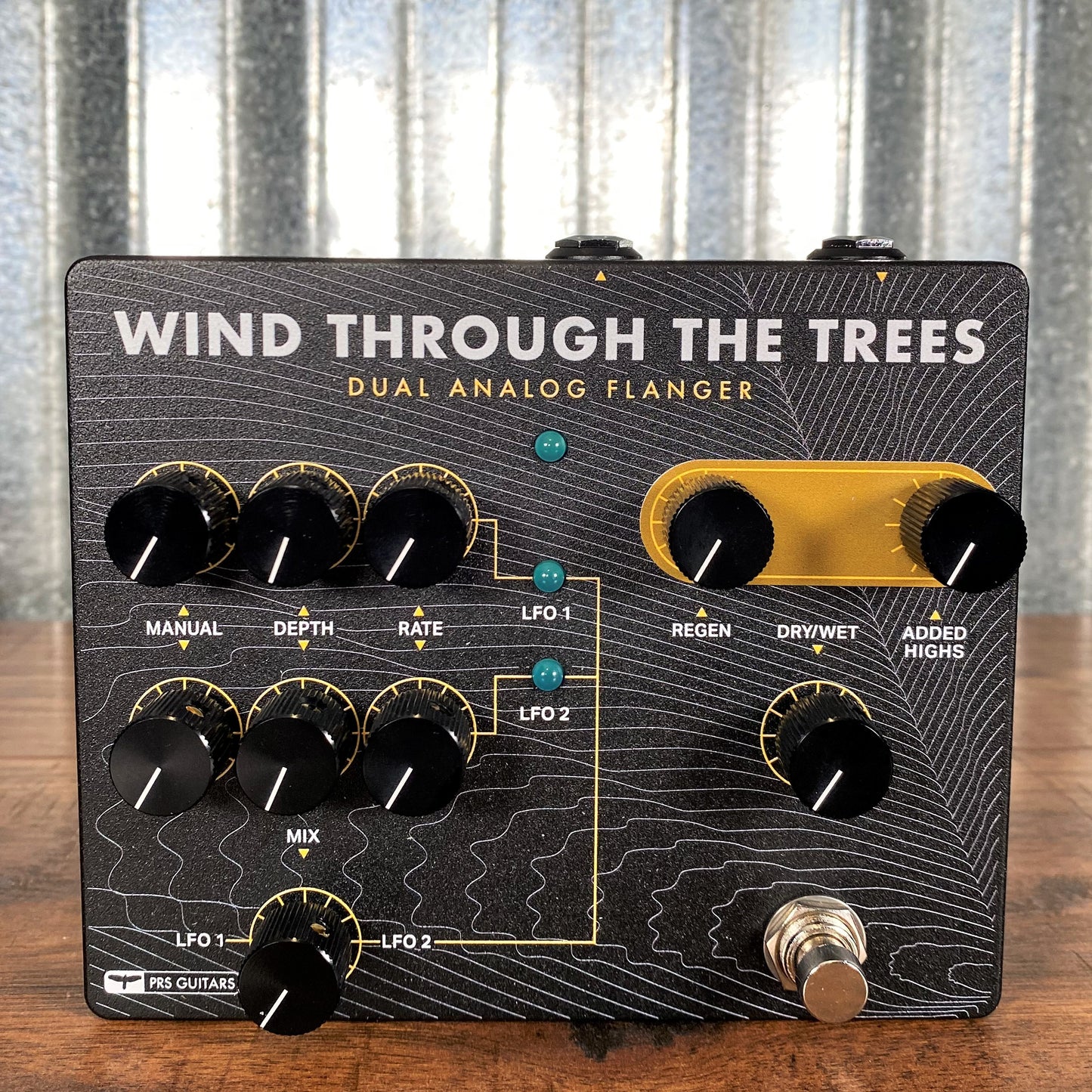 PRS Paul Reed Smith Wind Through The Trees Dual Flanger Guitar Effect Pedal