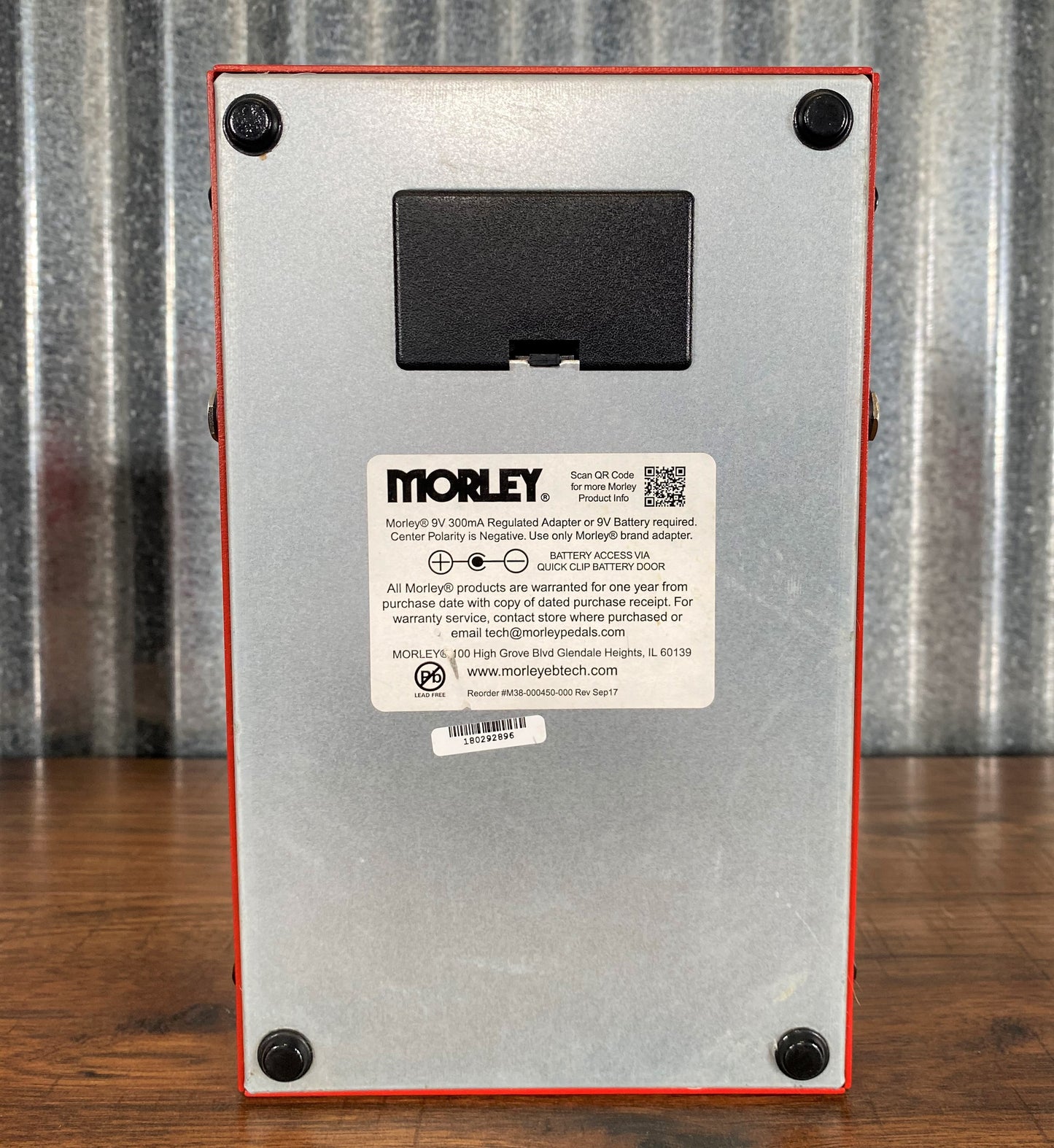 Morley George Lynch Dragon 2 Switchless 3 Mode Wah Guitar Effect Pedal Used