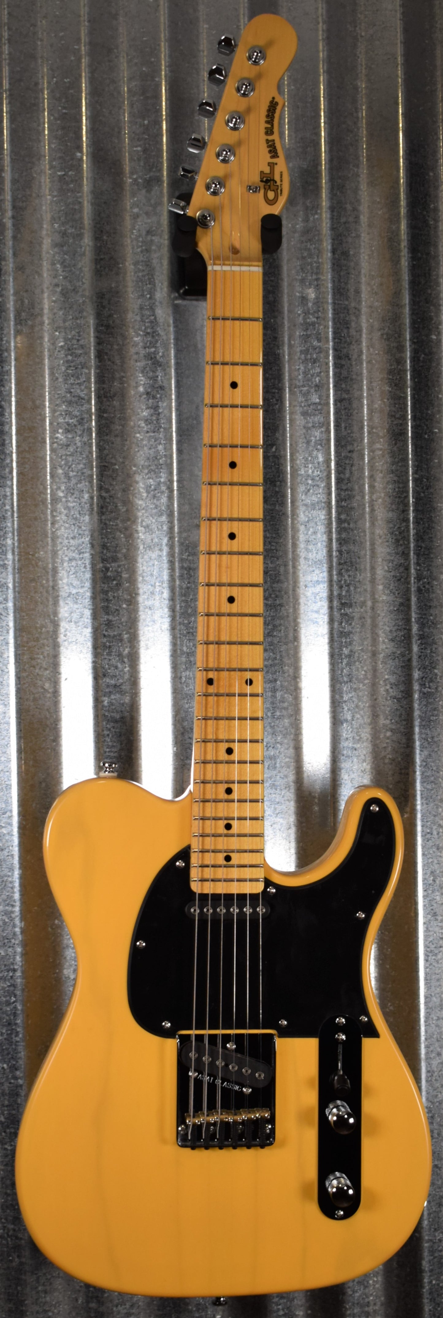 G&L Tribute ASAT Classic Butterscotch Blonde Guitar #1728 Demo