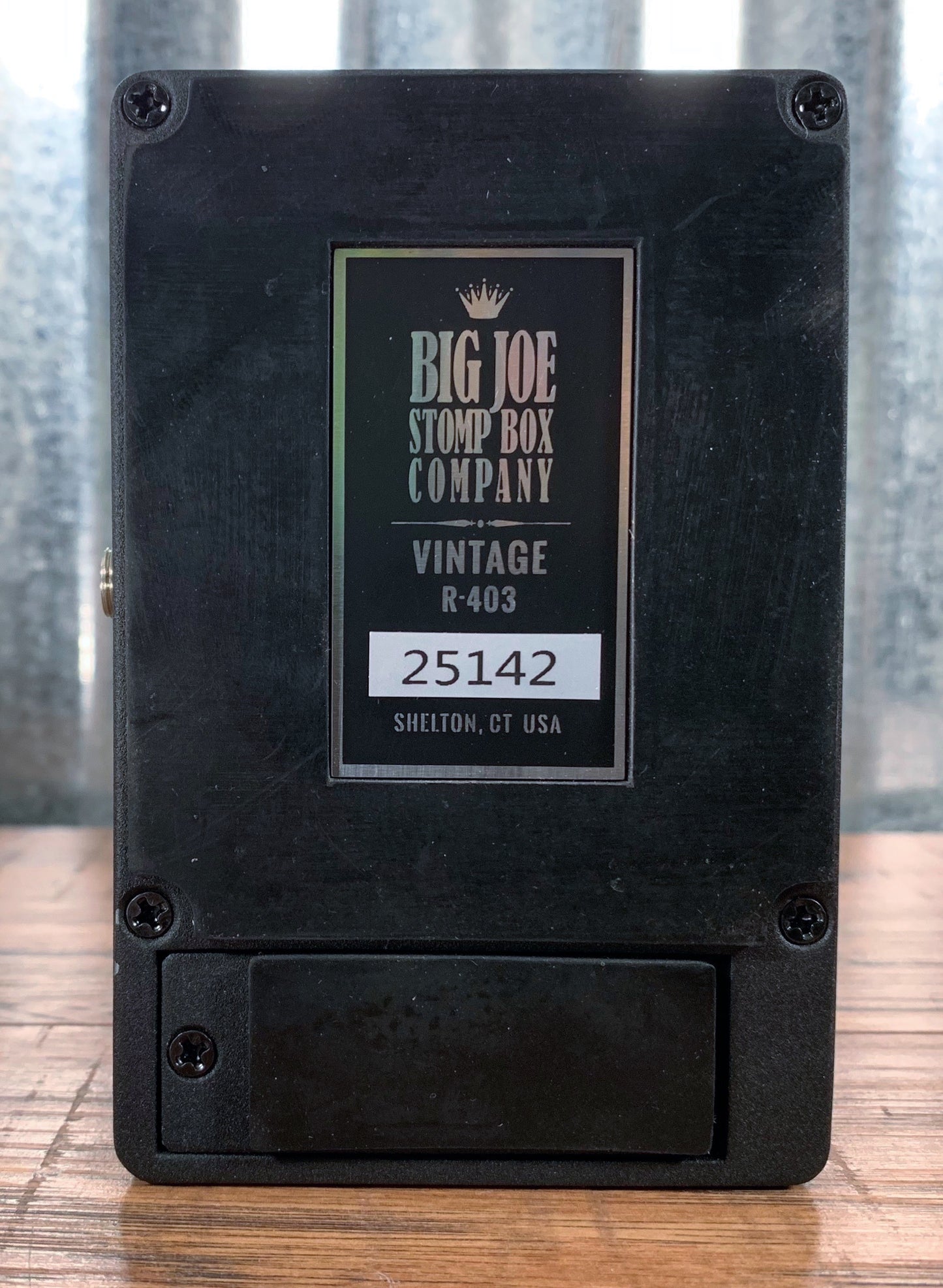 Big Joe Stomp Box Analog Vintage R-403 Raw Series Overdrive Guitar Effects Pedal