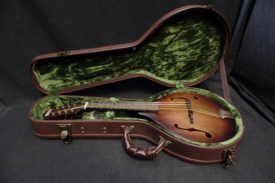 Washburn M106SWK A-style Mandolin Carved Solid Sitka Spruce Top & Case #0018