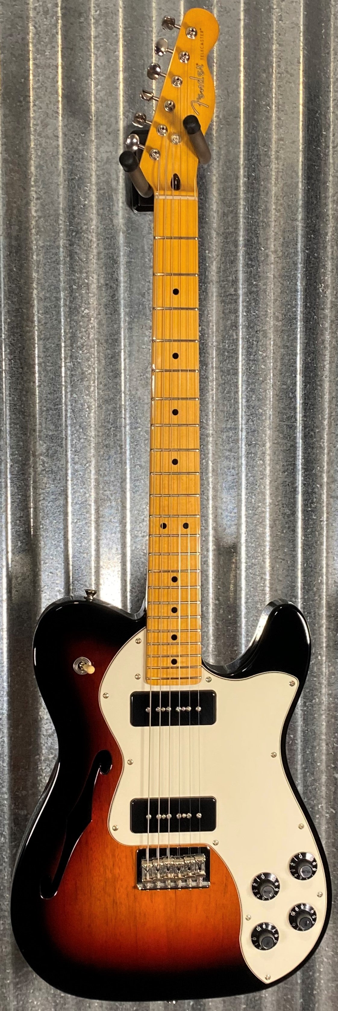 Fender Modern Player Telecaster Thinline Deluxe Sunburst Guitar #6610 Used