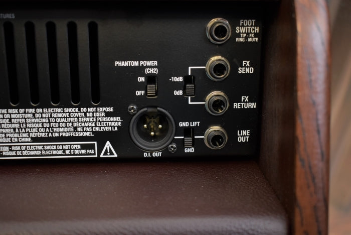 Laney A1 120 Watts 2 Channel 1x8" Acoustic Guitar Combo DSP Amplifier Demo