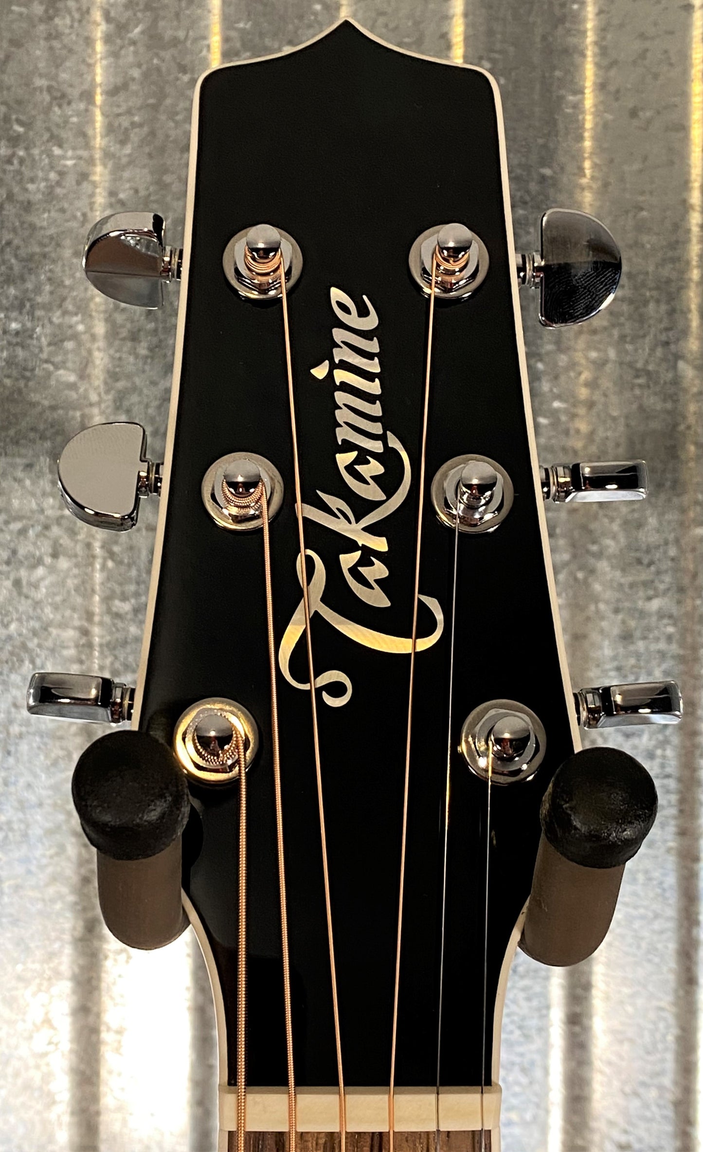 Takamine EF341SC Dreadnaught Acoustic Electric Cutaway Guitar Black & Case #0163