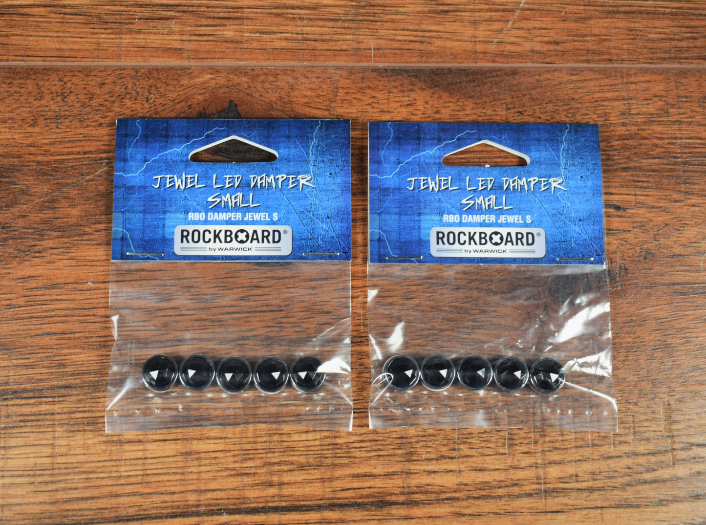 Warwick Rockboard Guitar Effect Pedal LED Damper Jewel Small Diameter 8mm Set of 10