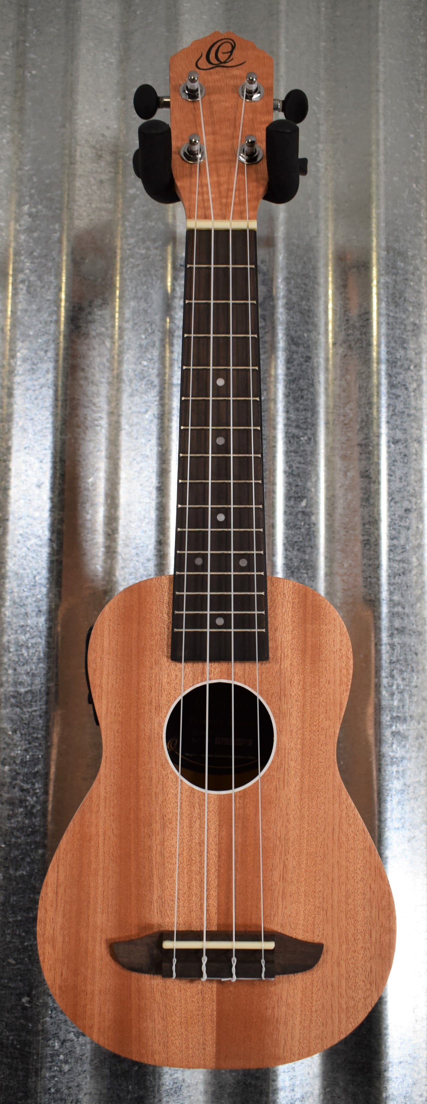Ortega Guitars Friends Series RFU10SE Mahogany Acoustic Electric Soprano Ukulele & Bag