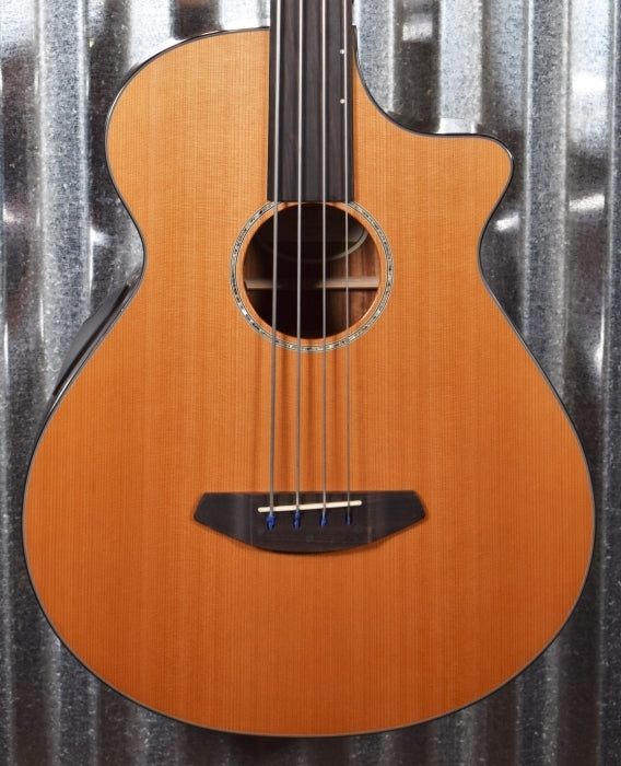 Breedlove Solo Jumbo CE Acoustic Electric Fretless Bass #4453