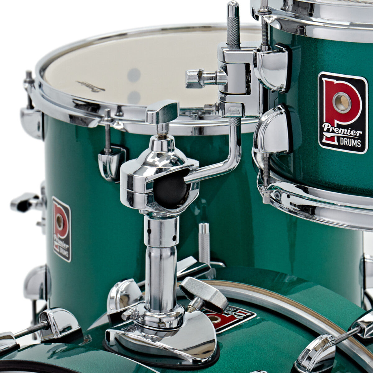 Premier PAC20-4SPBRG Artist Club 100 Limited Edition 4 Piece Drum Shell Kit British Racing Green