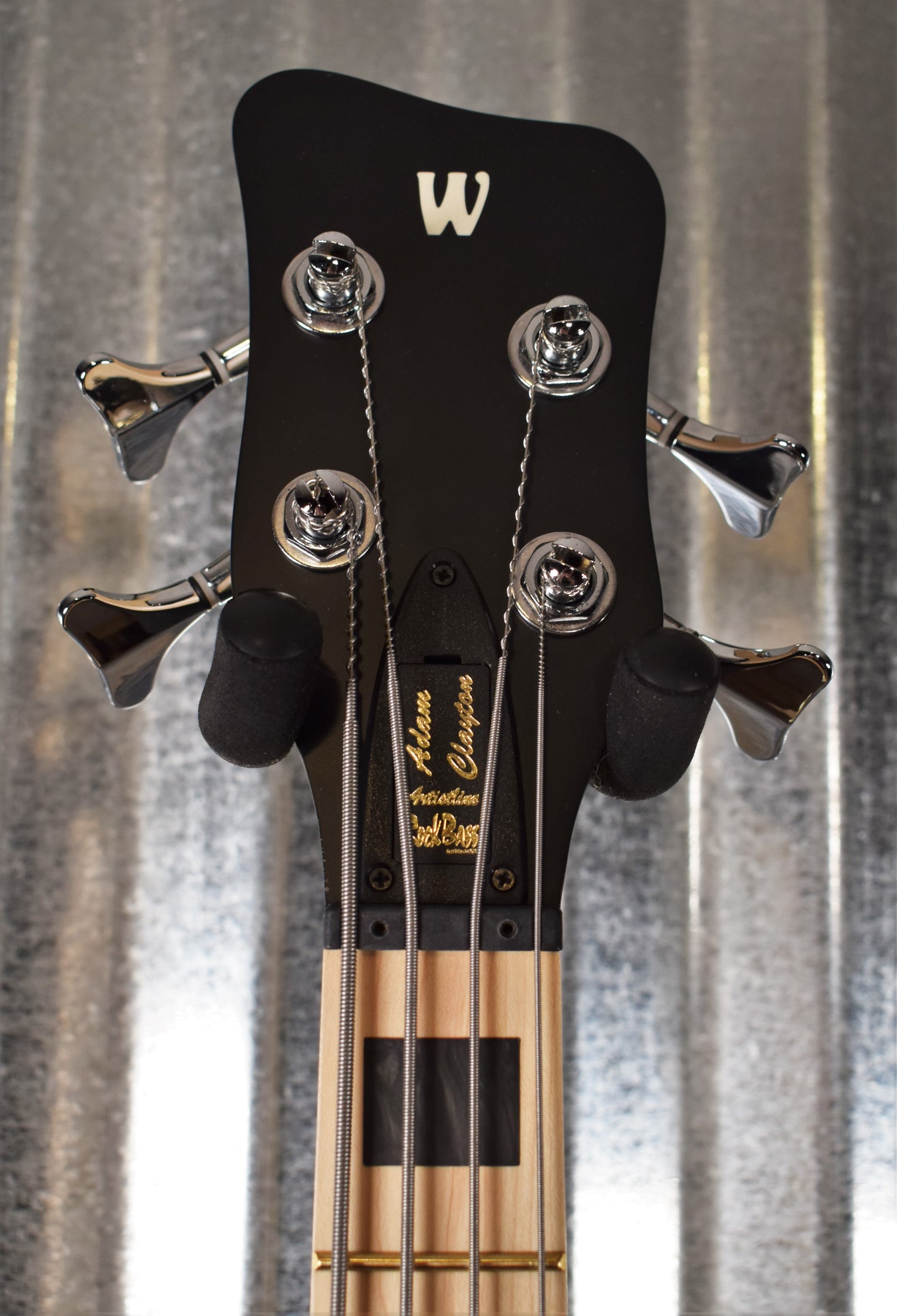 Warwick Artist Series Adam Clayton Crème 4 String Bass & Bag #33218