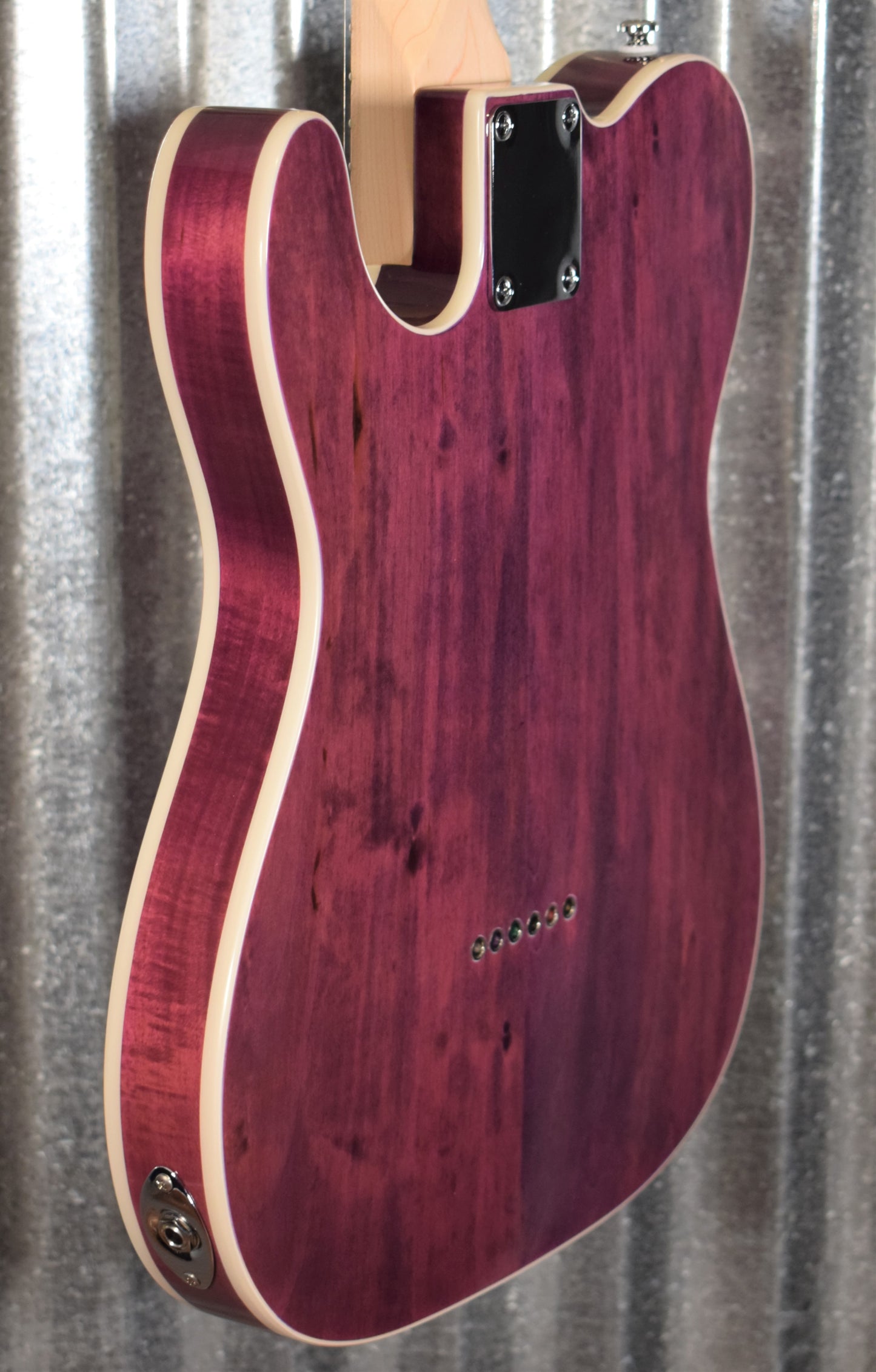 G&L Tribute Limited Edition ASAT Classic Semi Hollow Double Bound Lilac Guitar #9452
