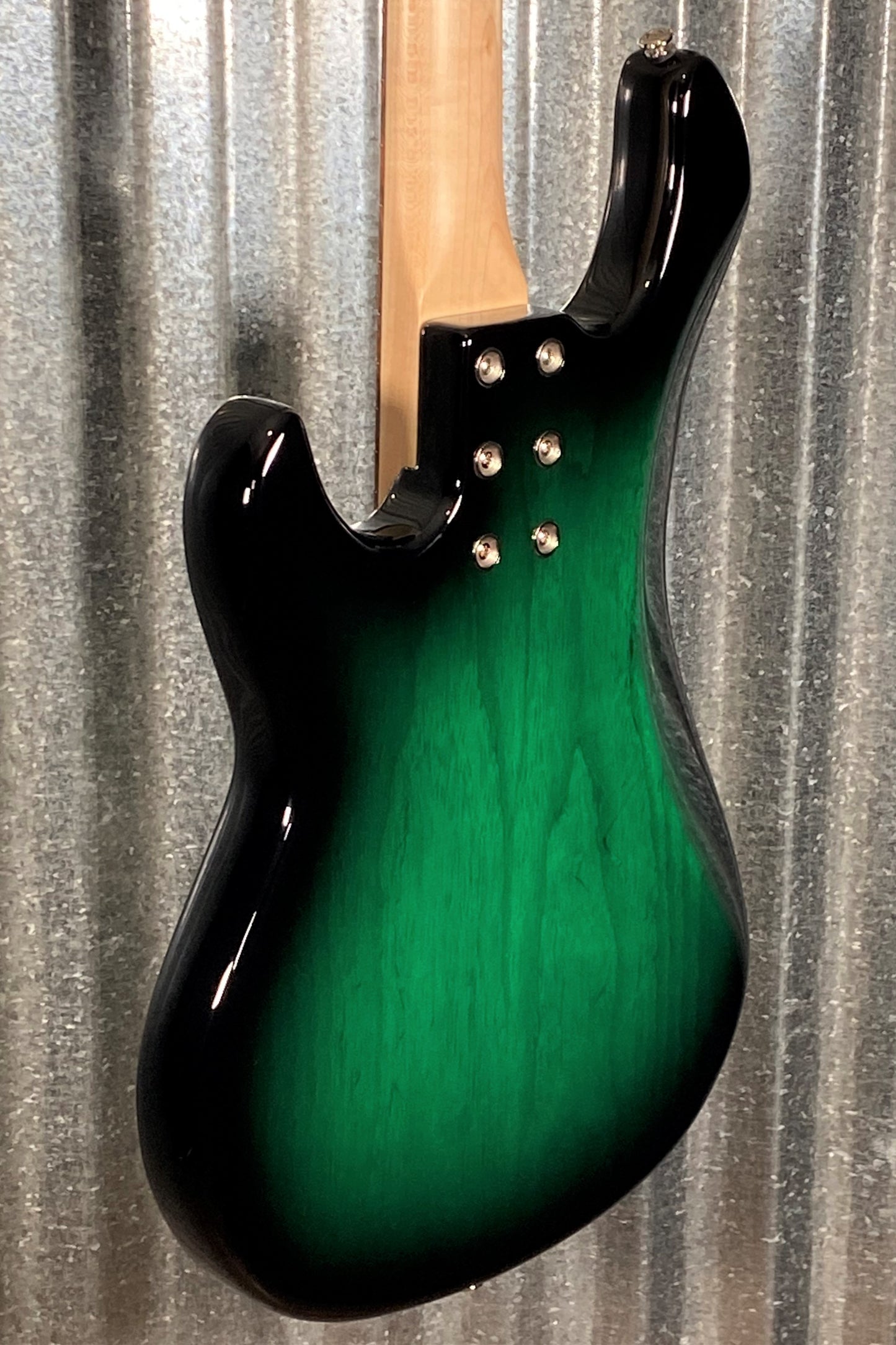 G&L USA LB-100 Greenburst 4 String Bass & Case #7273