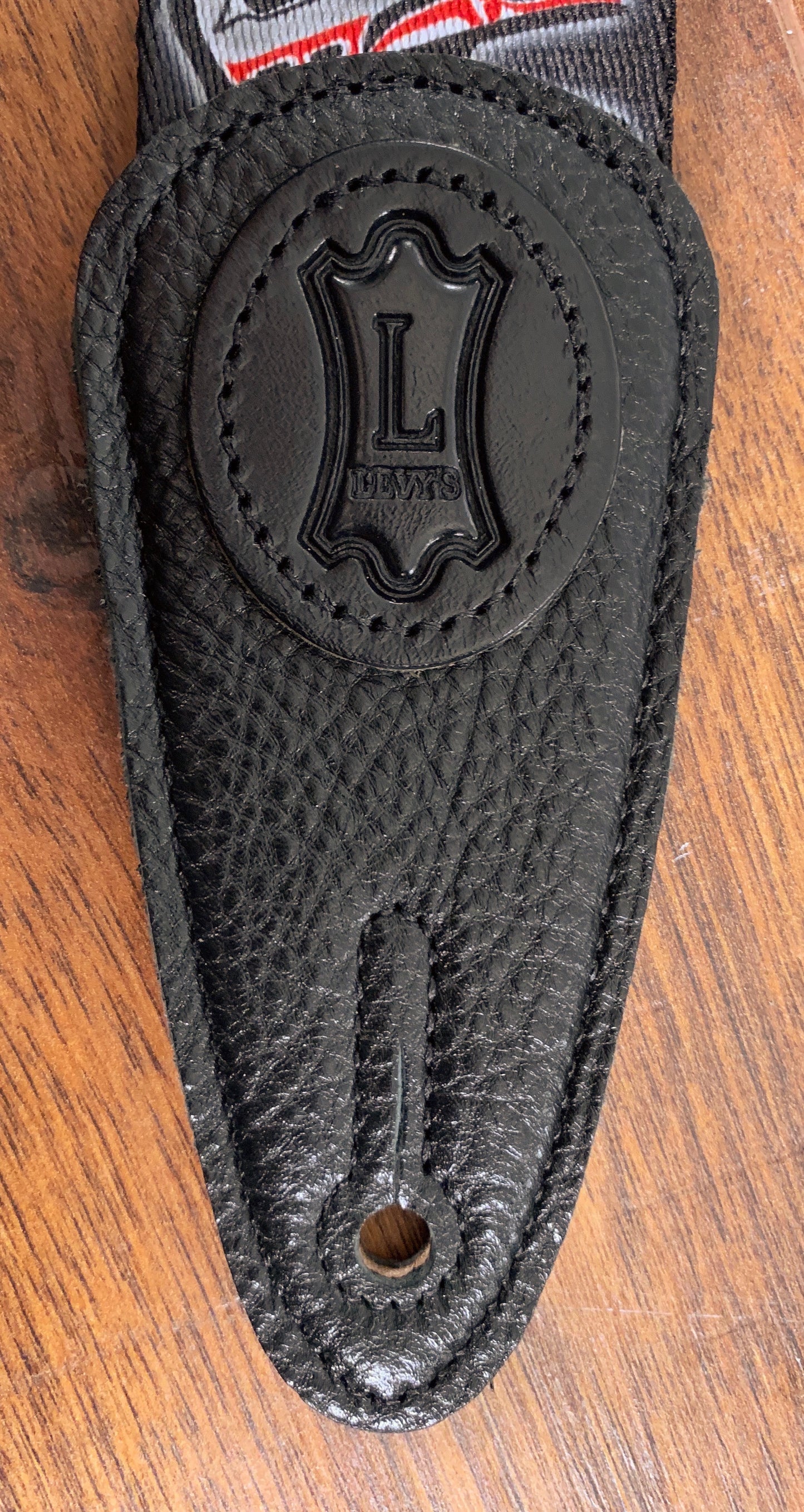 Levy's MPSS2HG-001 2" Sublimation Polyester Guitar Strap Haida Totem Pole Black Red