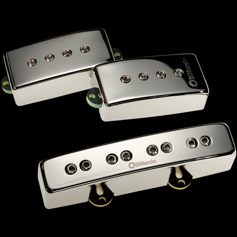DiMarzio DP307N Billy Sheehan Relentless PJ Precision Jazz Bass Pickup Set Nickel